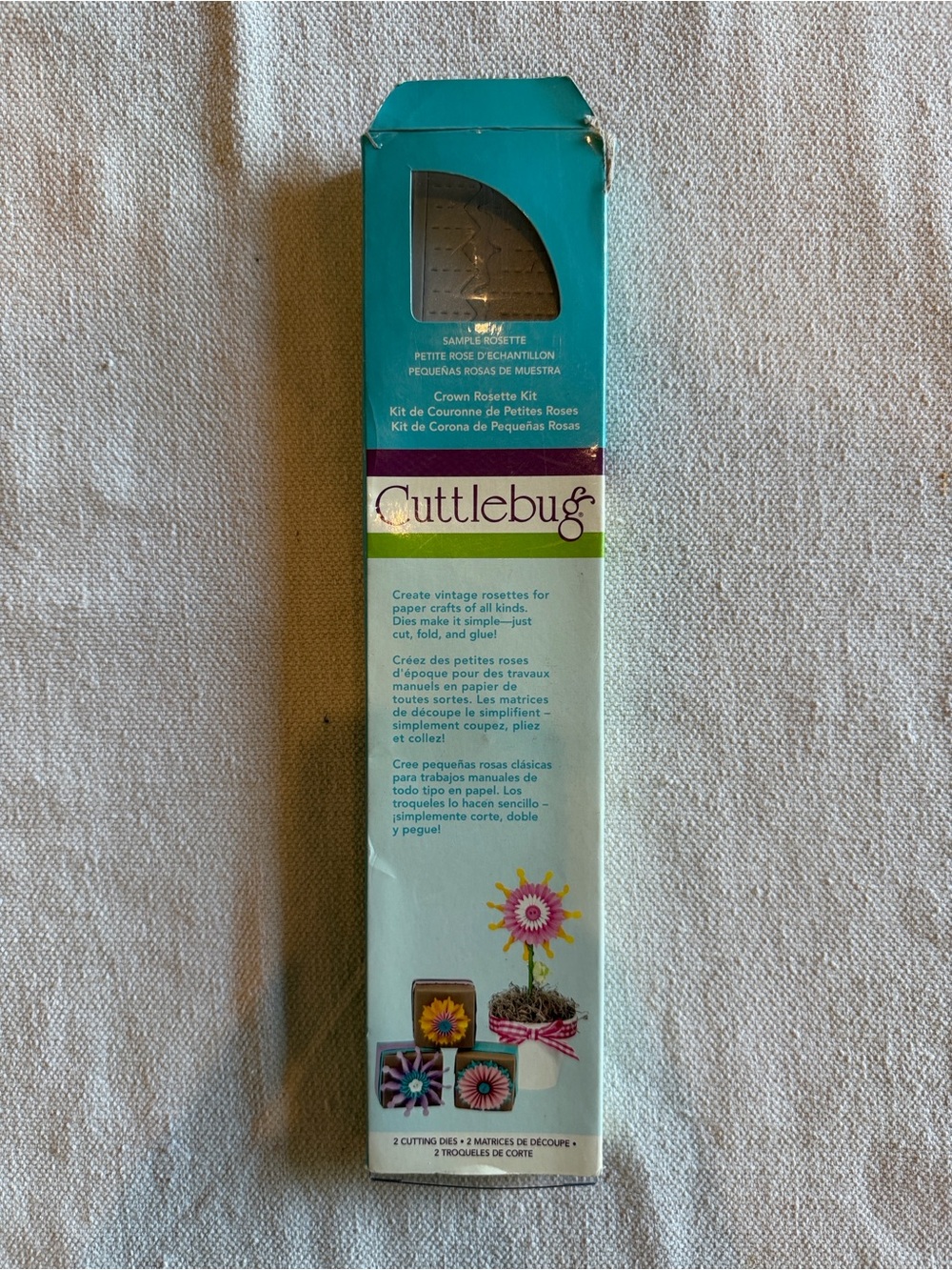 Cuttlebug Crown Rosette Kit NWOT